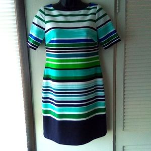 ELIZA J”‎ Knee Length Sheath DressFully Lined Above the knee Size - 2p